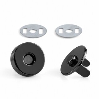 Magnetischer Taschenverschluss Schwarz