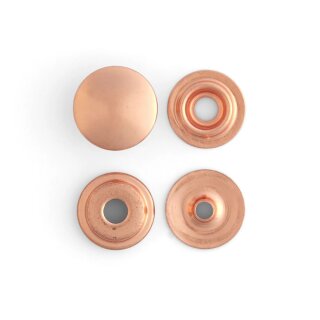 Linie 20 Druckknöpfe - Kupfer Finish 10er Pack