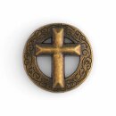 Kreuz Concho Antik Messing