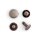 Mehrzweckdruckknöpfe Antik Nickel 10er Pack