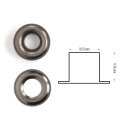 Ösen Antik Nickel 10 mm