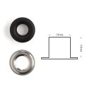 Ösen Schwarz Matt 8 mm