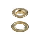 Ösen Messing Finish 8 mm