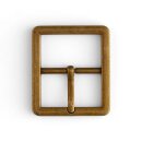 Brooklyn Mittelbalken Schnalle 30mm Antik Messing