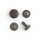 Mehrzweckdruckknöpfe Gunmetal 10er Pack