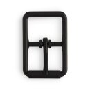 Mittelbalken Rollschnalle - 16mm - Schwarz Matt