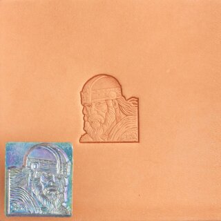 3D Stempel Vikinger Kopf