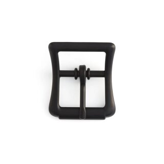 Allzweck Schnalle - 19mm - Schwarz Matt