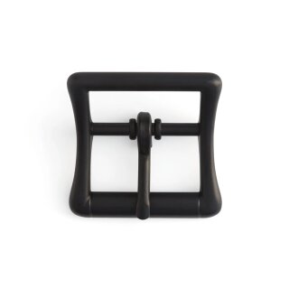 Allzweck Schnalle - 25mm - Schwarz Matt (Nickelfrei)
