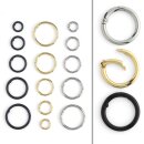 O-Ring mit Federtor  6er Pack