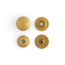 Druckknöpfe Line 20 - Massiv Messing 10er Pack