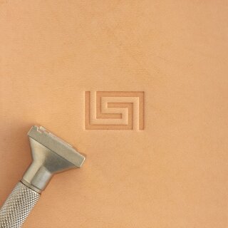 Griechischer Mäander-Stempel