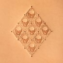Fleur di Lis Skull I380